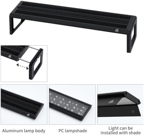 Week Aqua M600 RGB + UV Aquarium Light with App Control
