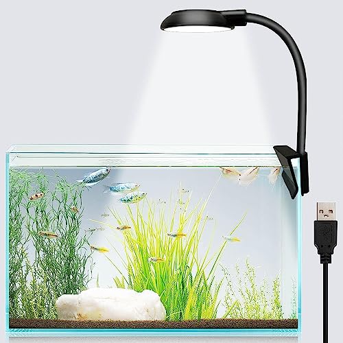 FLORA SFX01A 7W USB Clip-On White Light for Nano Tanks & Terrariums