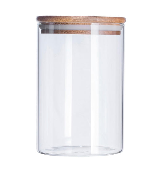 1050 ml Glass jar with Bamboo lid for terrarium