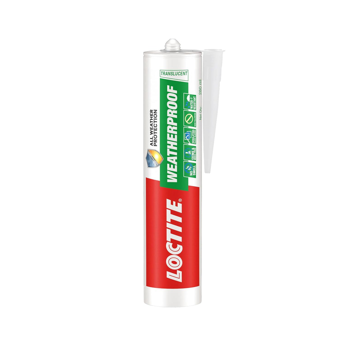 Locite Weather Proof Black Silicone