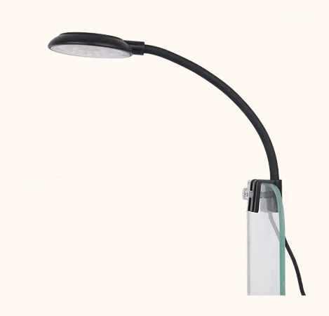7W USB White Clip On Light