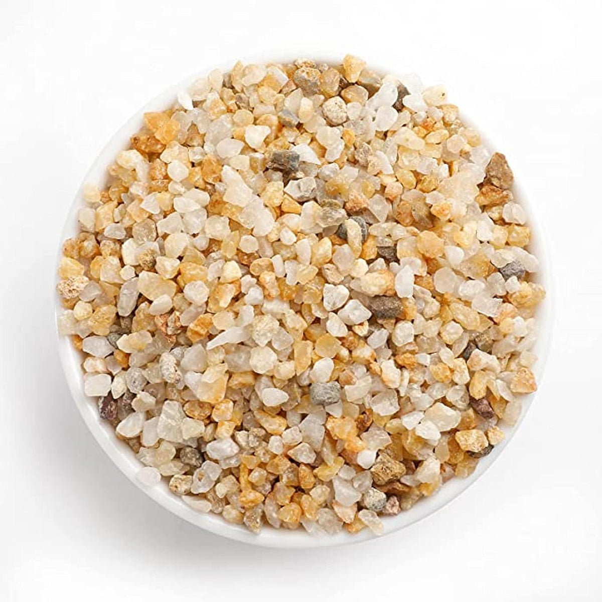 Golden Gravel for Aquarium Decor