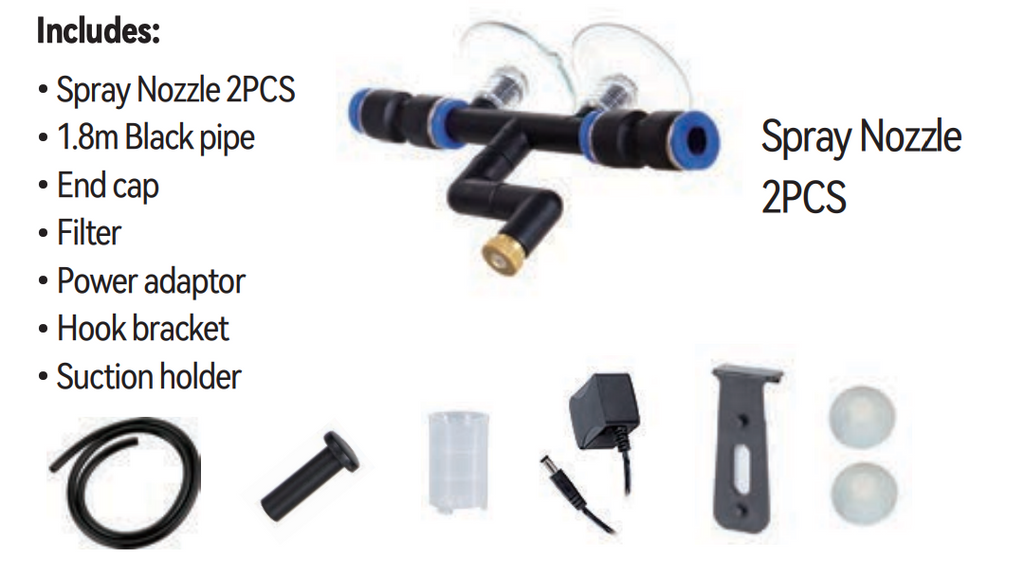 ReptiZoo TR09 Pocket Timing Mister System for Paludariums