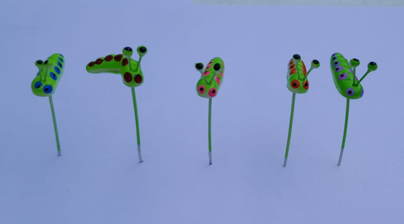 Caterpillar (on a pin)