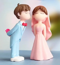 Wedding Couple (6 cm - Kissing)