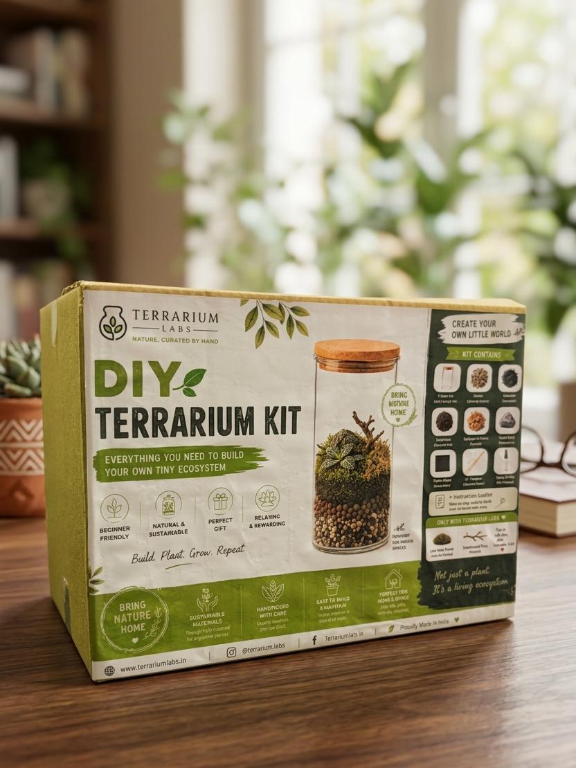 DIY Terrarium Kit for beginners