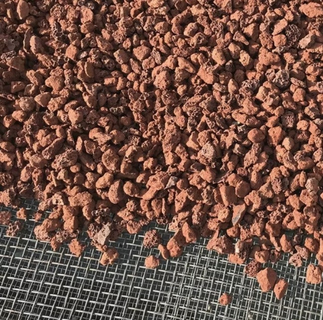 Red Lava Gravel or volcano chips