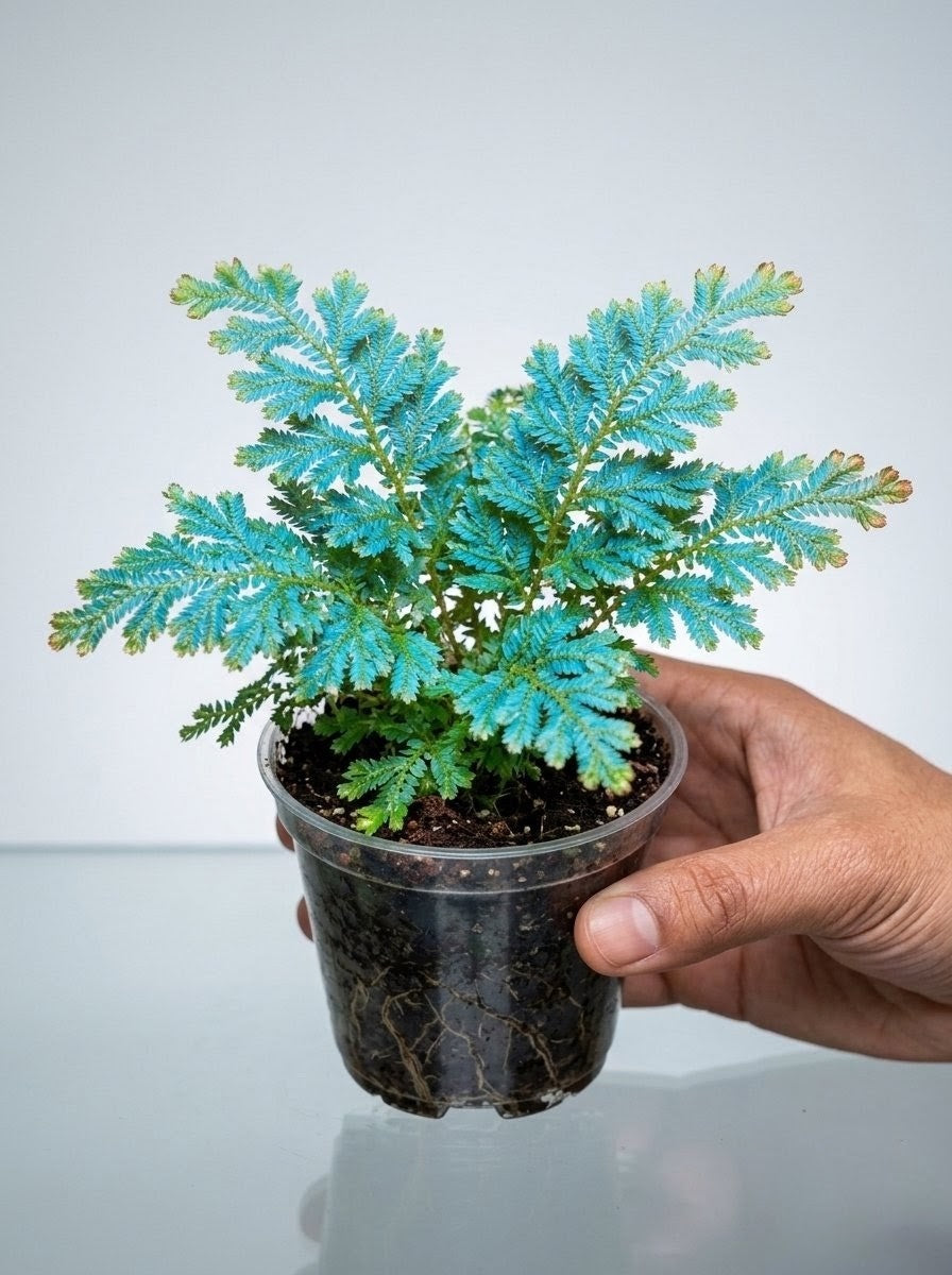 Peacock Blue Fern