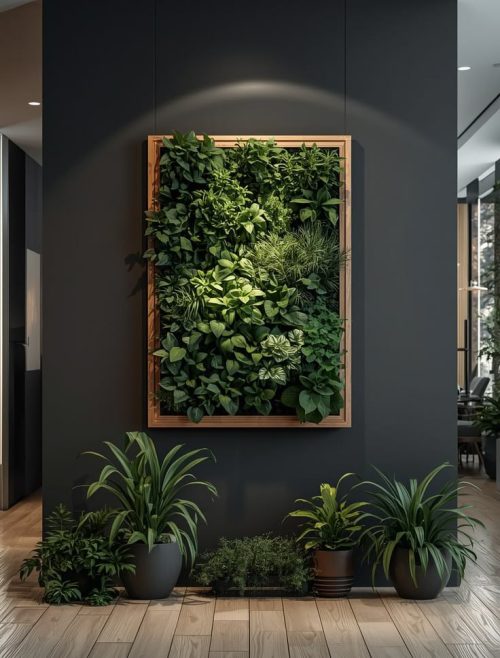 After custom terrarium installation