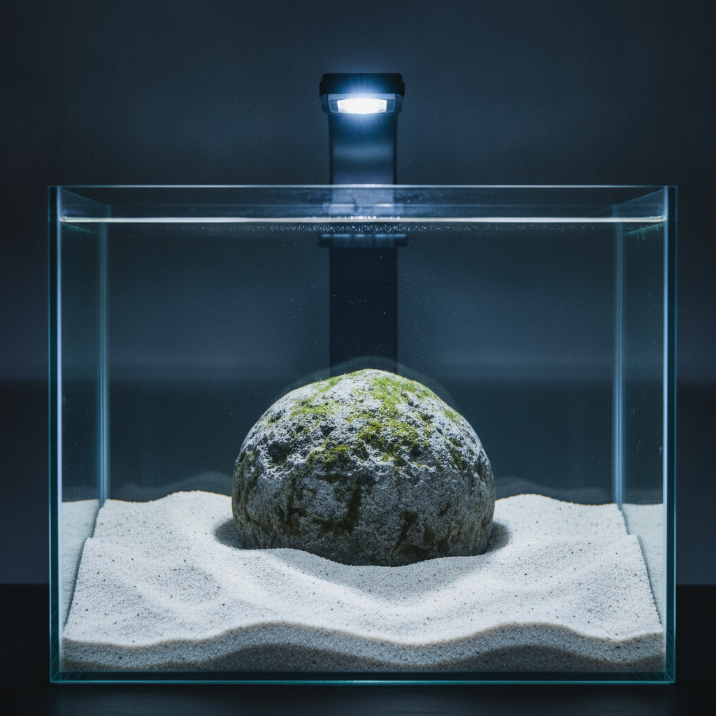 Nile sand in an Aquarium