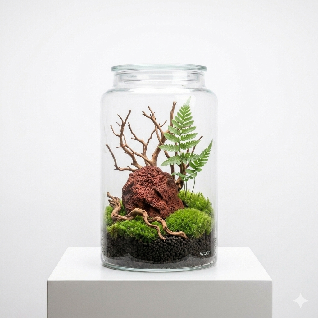 rwd Lava rock terrarium decor