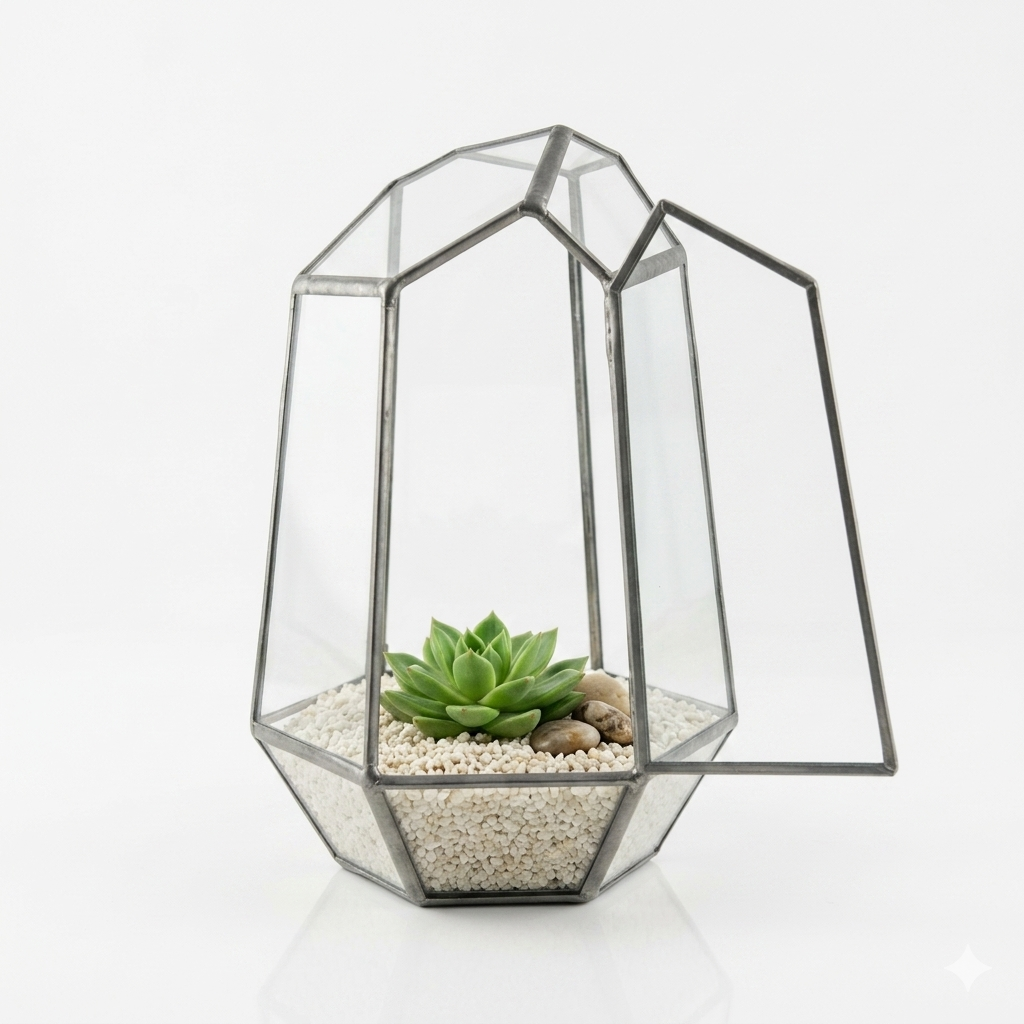 Abstract container for Terrarium