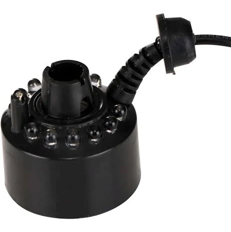 Mist Maker Black Plastic with LED