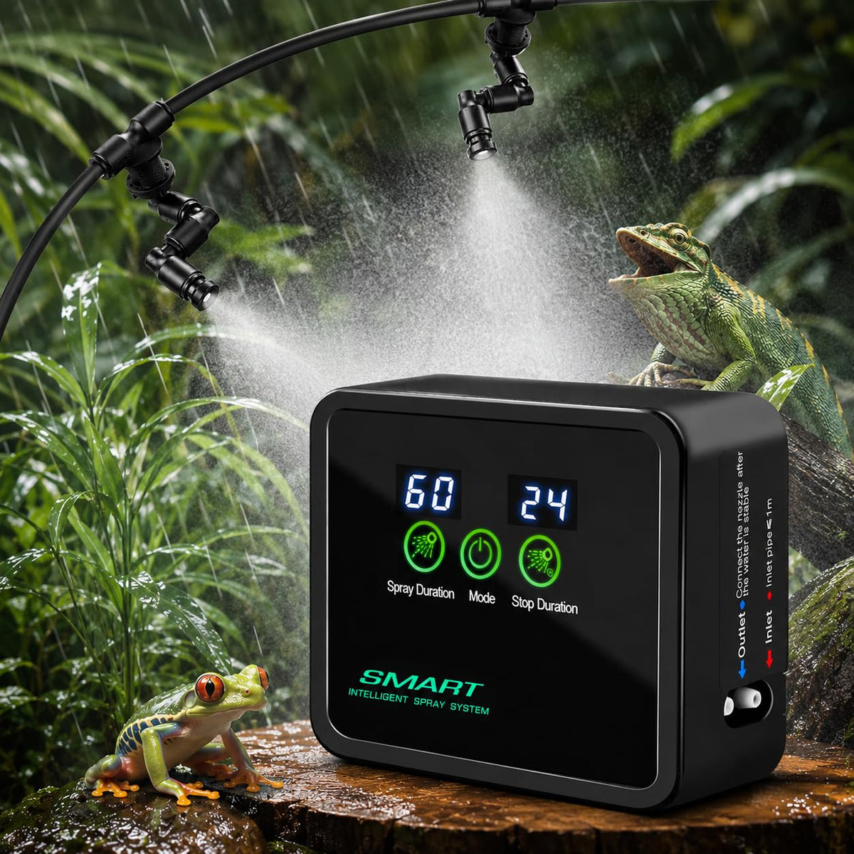 Mius Smart Misting Sytem For Terrariums