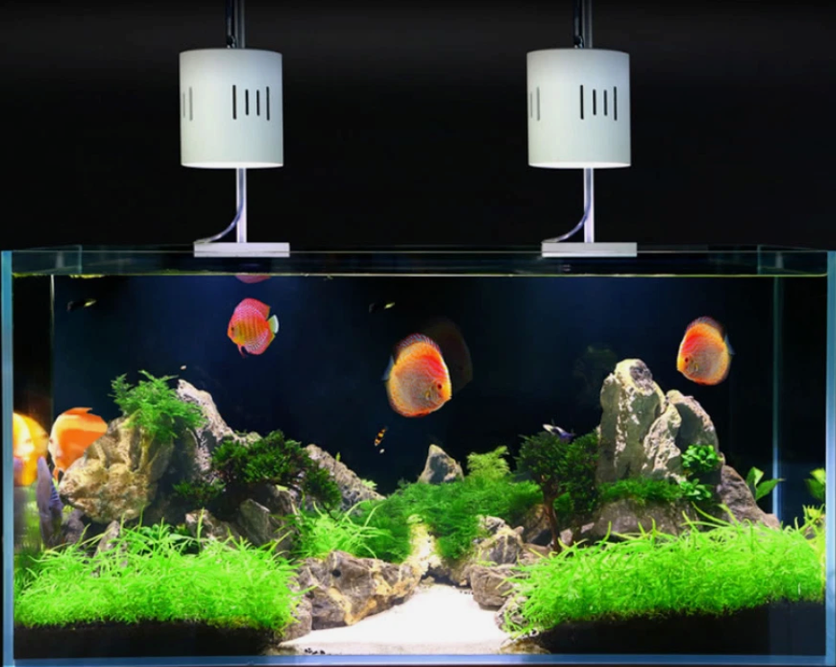 SUNSUN ADT-130C aquarium LED light fish tank lamp with bracket plant tank